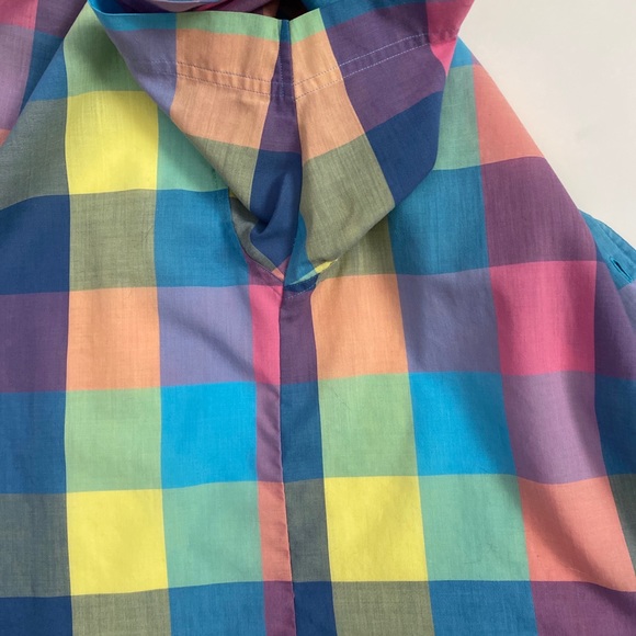 Woman’s x-large colorblock summer blouse-Kelly Harper. Size 38. - Picture 5 of 7